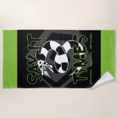 Beetlejuice | Say It 3 Times Strandtuch (Vorderseite)