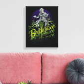 Beetlejuice | Sitting on a Tombstone Leinwanddruck (Insitu (Wohnzimmer))