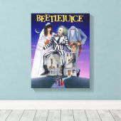 Beetlejuice | Theatrical Poster Leinwanddruck (Insitu (Holzboden))