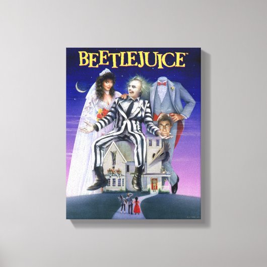 Beetlejuice | Theatrical Poster Leinwanddruck (Vorderseite)