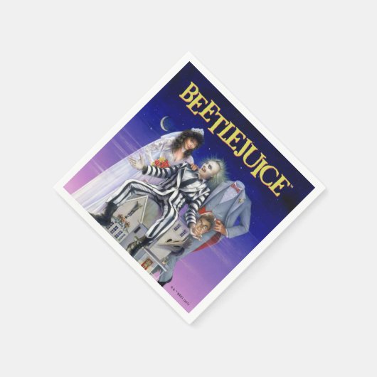 Beetlejuice | Theatrical Poster Serviette (Ecke)