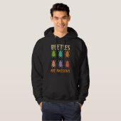 Beetles Are Awesome Insect Entomology Bug Hunter Hoodie (Vorne ganz)