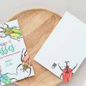 Beetles Bugs und Kisses Birthday Card Feiertagskarte