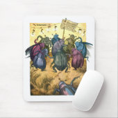 Beetles Celebrating Mittelsommer Mousepad (Mit Mouse)