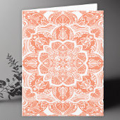 Beetles Mandala Art Blank Dankeskarte