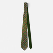 Beetles Pattern Custom Necktie Krawatte (Vorderseite)