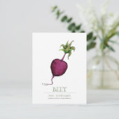 Beetroot, Tony Fernandes Postkarte (Stehend Vorderseite)
