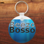BeezoBosso-Schlüsselanhänger (BITTE DONATE) Schlüsselanhänger (Vorderseite)