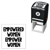 Befähigte Frauen befähigen Frauen Permastempel (Beispiel)