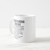 Befähigte Krankenpfleger Kaffeetasse (Vorderseite Links)