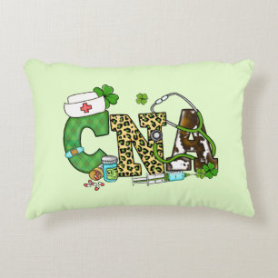 Befähigte Krankenpfleger St. Patrick's Dekokissen