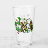 Befähigte Krankenpfleger St. Patrick's Glas (Rückseite)