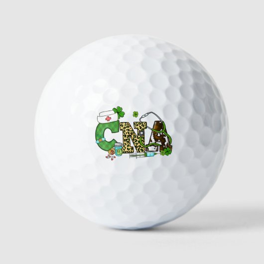 Befähigte Krankenpfleger St. Patrick's Golfball (Vorderseite)