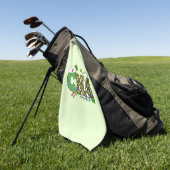 Befähigte Krankenpfleger St. Patrick's Golfhandtuch (Gras)