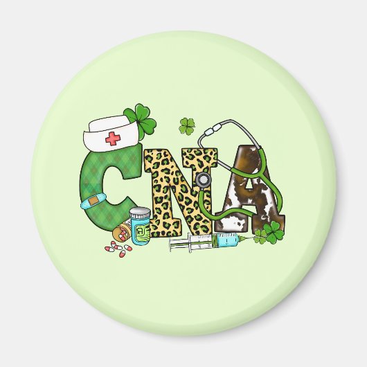 Befähigte Krankenpfleger St. Patrick's Magnet (Vorne)