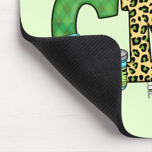 Befähigte Krankenpfleger St. Patrick's Mousepad (Ecke)