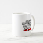 Befassen Sie sich damit ... Funny Cardiovascularis Kaffeetasse (VorderseiteRechts)