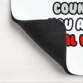 Befassen Sie sich damit ... Funny Genetic Counselo Mousepad (Ecke)