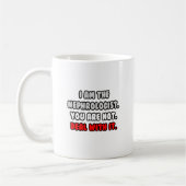 Befassen Sie sich damit ... Funny Nephrologist Kaffeetasse (Links)