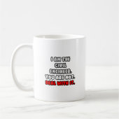 Befassen Sie sich damit ... Funny Zivil Engineer Kaffeetasse (Links)
