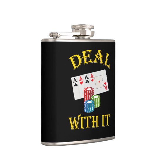 Befassen Sie sich mit IT-Poker Flachmann (Rechts)