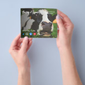 Befassung der landwirtschaftlichen Kuh reales Anwe Flyer (Gruppe)