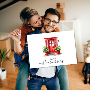 Befassung zum Jahrestag des niedlichen Roten Hause Karte