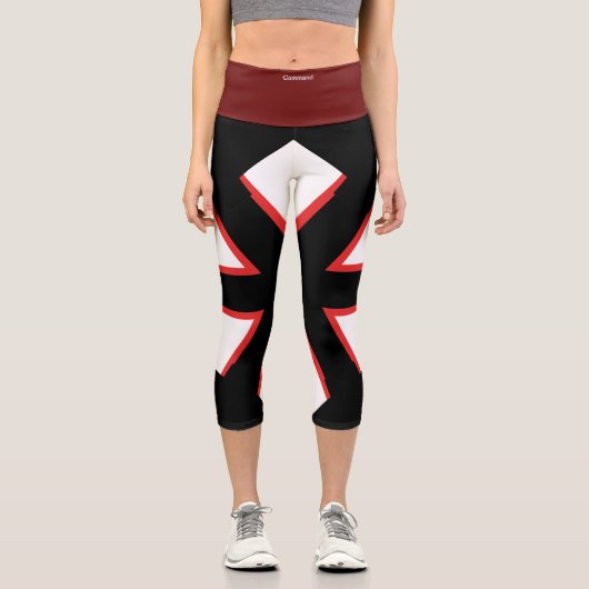 Befehl Capri Leggings (Vorderseite)