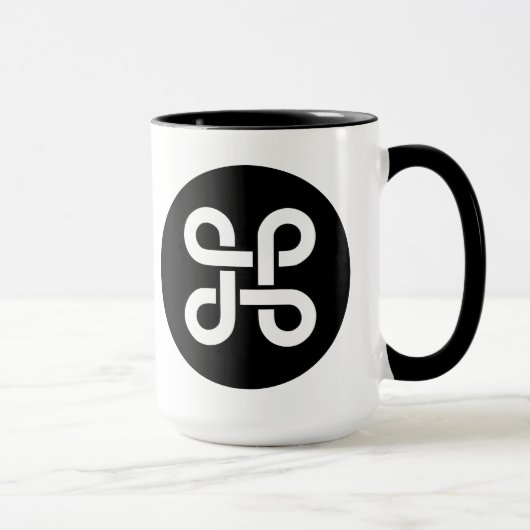 Befehls-Apple Mac-Ideologie Tasse (Rechts)