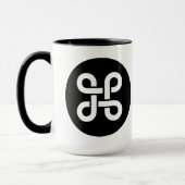 Befehls-Apple Mac-Ideologie Tasse (Links)