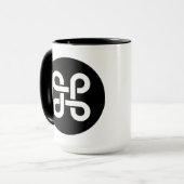 Befehls-Apple Mac-Ideologie Tasse (Vorderseite Links)