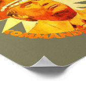 Befehlshaber des Faschismus in Käse Poster (Ecke)