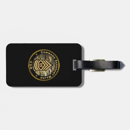 Befehlshaber Major CSM Gepäckanhänger (Rückseite horizontal)