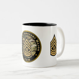 Befehlshaber Major CSM Zweifarbige Tasse