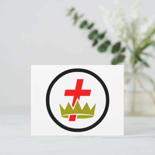 Befehlshaber Postkarte (Stehend Vorderseite)