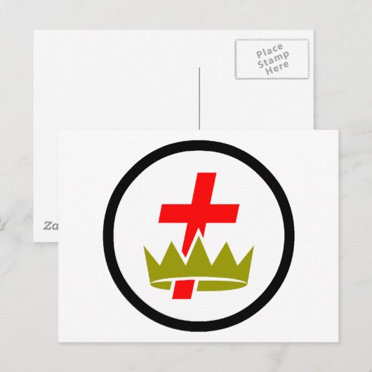 Befehlshaber Postkarte (Vorne/Hinten)