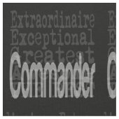 Befehlshaber Stoff (Nahaufnahme)