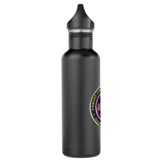 Befehlskommando FORSCOM der Streitkräfte Edelstahlflasche (Links)