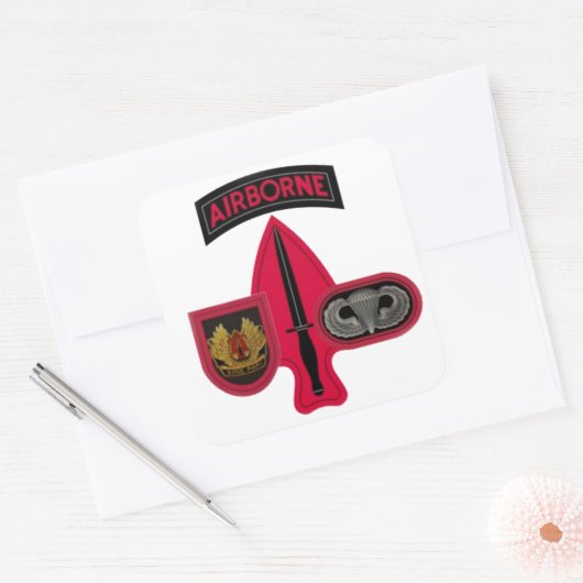 BEFEHLSSTEUERELEMENTE QUADRATISCHER AUFKLEBER (Umschlag)