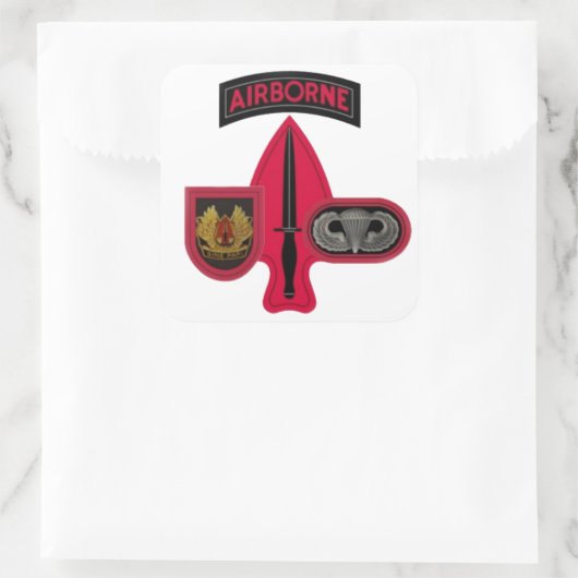 BEFEHLSSTEUERELEMENTE QUADRATISCHER AUFKLEBER (Tasche)