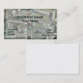 Befestigerzusammenstellung Visitenkarte (Vorne/Hinten)