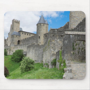 befestigte Mauer von Carcassonne Mousepad