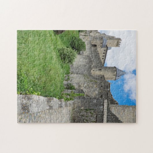 befestigte Mauer von Carcassonne Puzzle (Horizontal)