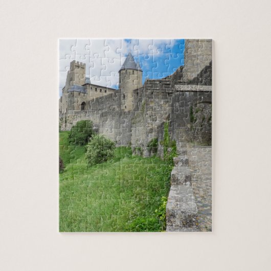 befestigte Mauer von Carcassonne Puzzle (Vertikal)