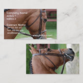Befestigte Pony-Visitenkarten Visitenkarte (Vorne/Hinten)