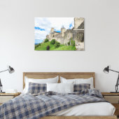 befestigte Stadt Carcassonne Leinwanddruck (Insitu (Schlafzimmer))