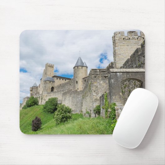 befestigte Stadt Carcassonne Mousepad (Mit Mouse)