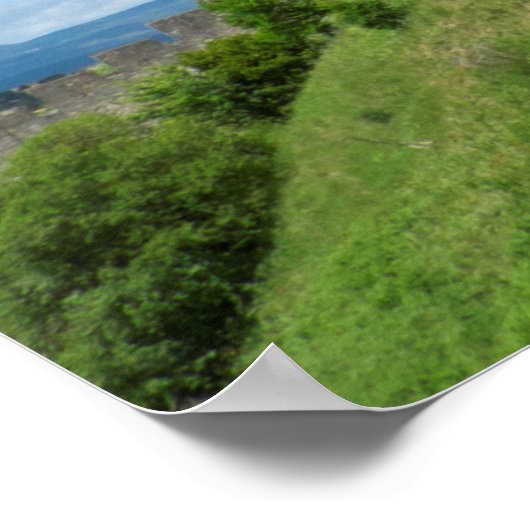 befestigte Stadt Carcassonne Poster (Ecke)