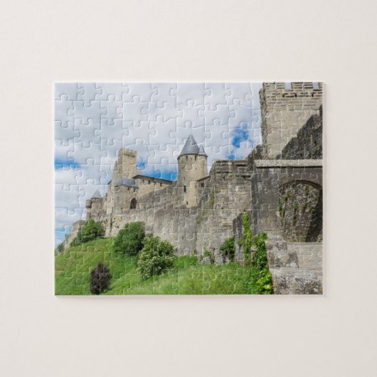 befestigte Stadt Carcassonne Puzzle (Horizontal)