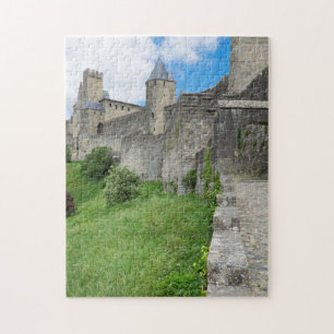 Befestigte Stadtmauer von Carcassonne Puzzle